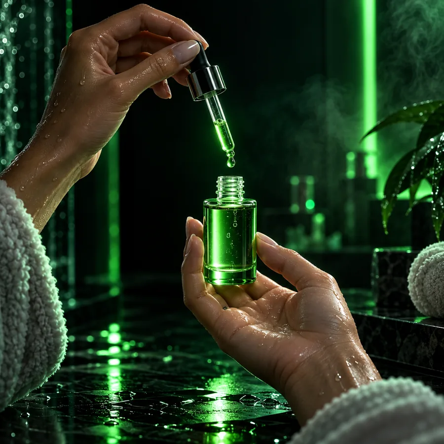 Illustrative skincare topic thumbnail