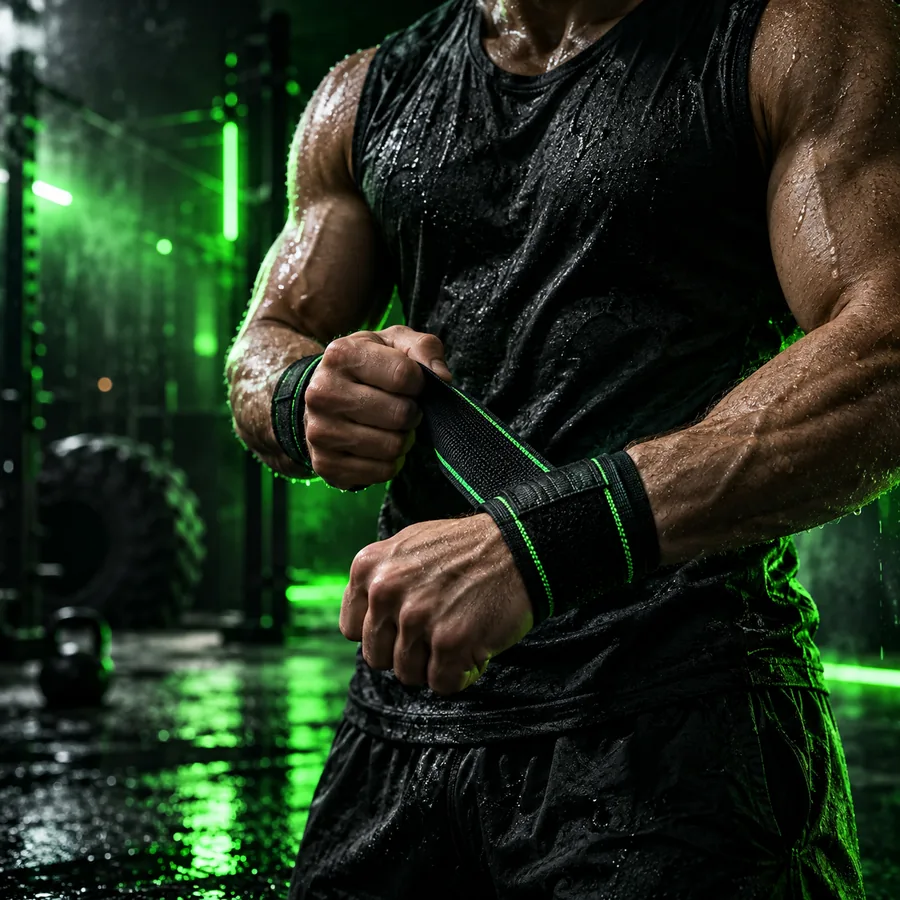 Illustrative fitness topic thumbnail